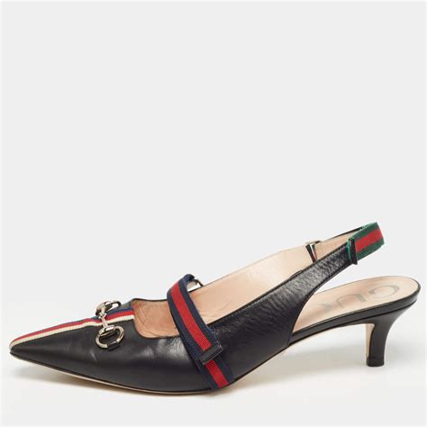 mary jane gucci heels|Gucci horsebit slingback.